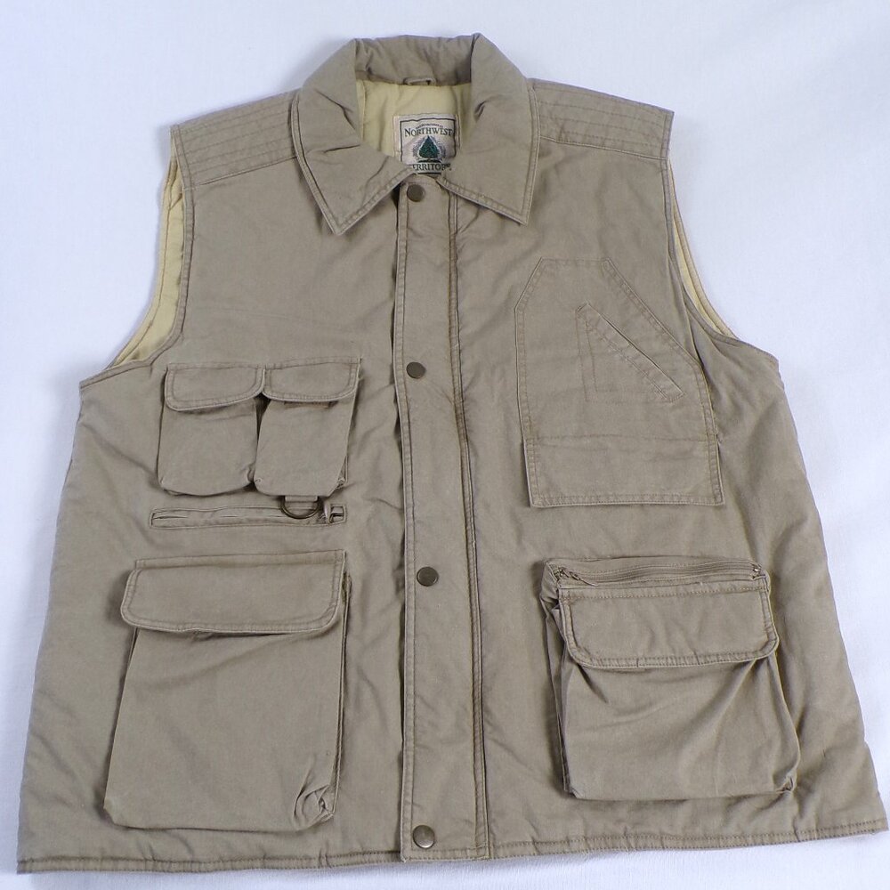 Northwest Territory Safari Style Hunting Fishing Utility Vest - Medium (EUC) - Picture 2 of 12